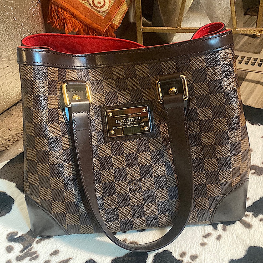 LOUIS VUITTON DAMIER EBENE HAMPSTEAD PM
